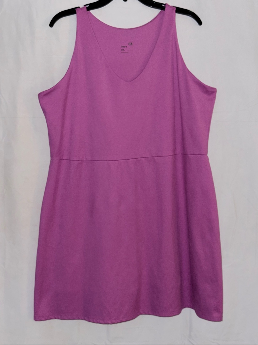 GAP GapFit Pink Mini Dress With Built In Shorts Size XXL